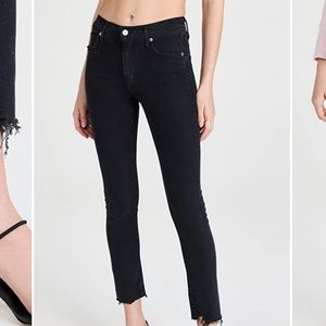 AGOLDE Toni high rise